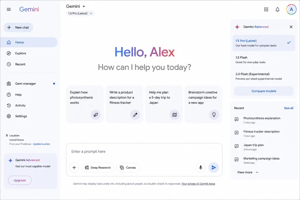 best AI tools for students Gemini